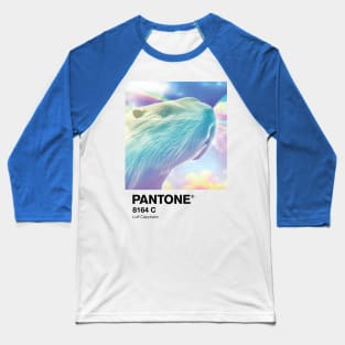 Pantone lofi Capybara Baseball T-Shirt